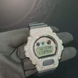 Reloj de Diamantes Cultivados en Laboratorio de Alta Calidad a Precio de Fábrica, Reloj con Diamantes Cultivados en Laboratorio DEF - Product Image 1