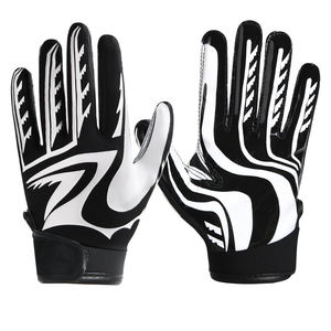 Custom Logo Winter No Slip Comfortable American Football Gloves Super <b>Sticky</b> Grip American Football Gloves Supplier - Product Image 5