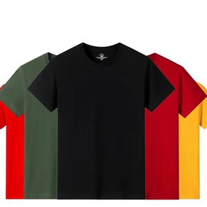 Camisetas de Hombre 100% Algodón Jersey Cuello Redondo Manga Corta Lisas de Color Sólido Tallas Grandes M-6XL Ecológicas Transpirables con Cierre Frontal - Product Image 4