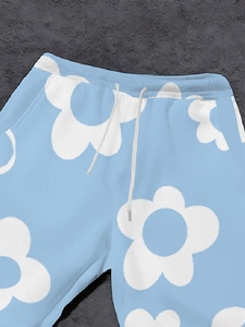 <b>Top</b> Selling Custom• Personalized Embroidered <b>Cross</b> Logo White Fleece Pants Custom Made Sweatpants Manufacturer - Product Image 3