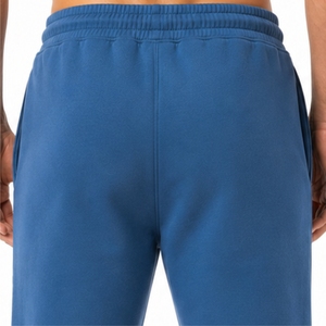 <b>Men</b>’s Relaxed Fit SweatPants <b>Elastic</b> Waist Drawstring Casual Joggers Embroidered Logo Right Leg Midweight Knitted Pants - Product Image 5