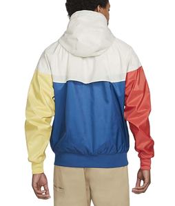 เสื้อแจ็คเก็ตกันลมสะท้อนแสงสำหรับผู้ชาย ผ้าโพลีเอสเตอร์ สไตล์วินเทจเรโทร กันน้ำ สีขาว สีกากี เหมาะสำหรับใส่ไปชายหาด - Product Image 2