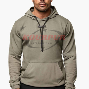 Sudadera con capucha para mujer, color sólido, 100% poliéster, transpirable, informal, para hombre, a precio de mayoreo. - Product Image 3