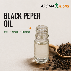 น้ำมันหอมระเหยพริกไทยดำ AROMA ATSIRI บริสุทธิ์ 100% คุณภาพพรีเมียม กลิ่นหอมแรงและรสเผ็ดร้อน เหมาะสำหรับใช้เป็นน้ำหอม - Product Image 4
