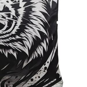 Meilleures ventes : Rashguard MMA unisexe à manches longues, coupe ajustée, col en V, imprimé dragon, anti-humidité, pour sports de plein air - Product Image 5