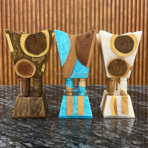 Quemador Bakhoor de madera de resina hecho a mano, una mezcla perfecta de artesanía natural y felicidad aromática de la India - Product Image 1