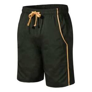Shorts de sport pour hommes, fitness, musculation, été, décontractés, entraînement, toile écologique, séchage rapide, respirant, élastique - Product Image 2