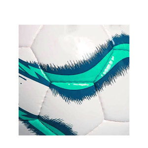 Ballon de football de qualité supérieure, haute rétention d'air, résistant, imprimé sur écran, taille personnalisée, en cuir classique - Product Image 4