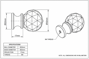 Modern crystal <b>knob</b> cabinet handle decorative clear crystal <b>knob</b> for drawer - Product Image 2