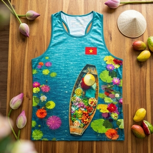 Custom Runner Tank Top OEM ODM Wholesale Quick Dry <b>Running</b> <b>Singlet</b> Manufacturer - Product Image 5
