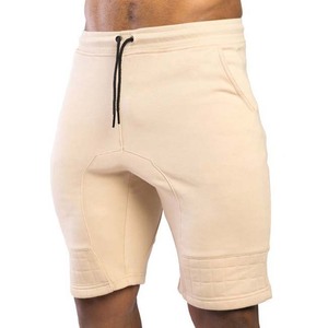 กางเกงขาสั้นเบอร์มิวด้าผู้ชาย สีดำ ผ้าสแปนเด็กซ์ผสมคอตตอน เอวผูกเชือก มีกระเป๋า ใส่สบาย ระบายอากาศได้ดี ทรงกลาง เอวปานกลาง เหมาะสำหรับออกกำลังกาย - Product Image 3