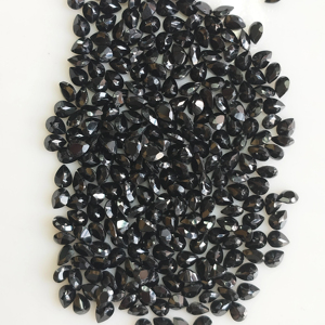 Espinela Negra Natural, Corte Pera de 3x2MM, Gema Suelta de la Mejor Calidad para Joyería, Gemas de Red Mountain - Product Image 3