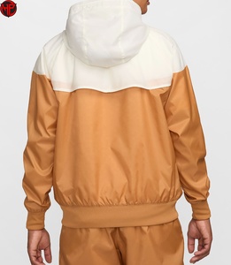 Chaqueta Cortavientos Ligera para Hombre, Transpirable e Impermeable con Capucha para Actividades al Aire Libre y Uso Casual - Product Image 2