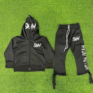 ชุด3D มีฮู้ดสำหรับใส่ได้ทั้งชายและหญิงชุดวิ่งออกกำลังกายแบบทูบชุดออกกำลังกายระบายอากาศได้ดีพิมพ์ลายพัฟโลโก้ออกแบบได้ตามที่ต้องการ - Product Image 4