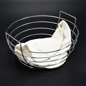 High Demand Stainless Steel <b>Bread</b> and Roti Storage <b>Basket</b> for Kitchen and Dining Customizable Service Available - Product Image 2