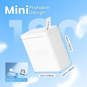 Portable <b>Mini</b> Label <b>Printer</b> D12 Wireless Inkless Thermal <b>Printer</b> Connect Phone Printing Sticker Labeller Label Maker - Product Image 6