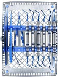 Kit Básico de Microcirugía Oral, Set de Cirugía Periodontal, Instrumentos Dentales de Titanio Azul, Herramientas de Dentavex - Product Image 4