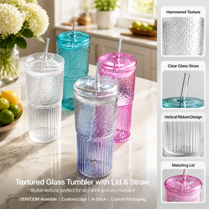 Net Red Large 600ml Glas pipetten becher mit kostenlosem Versand für Summer Ice Coffee <span class=keywords><strong>Cola</strong></span> und andere kalte Getränke Heiße Getränke - Product Image 1