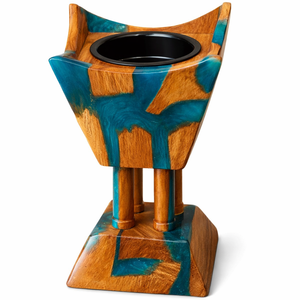 Quemador de Incienso Bakhoor de Acrílico Epóxico Royal Artisans, Aroma Oud, 100% Natural, Orgánico, Ecológico, Aromático para el Hogar - Product Image 1