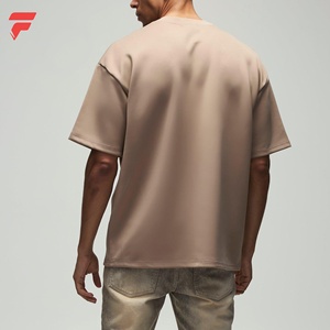 T-shirt pour hommes en coton de qualité supérieure, manches courtes, col rond, vêtements décontractés à la mode, tissu confortable et respirant, adapté au quotidien - Product Image 2