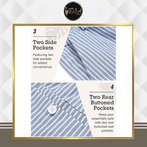 Fournisseur et exportateur de premier plan vendant des pantalons en lin pour hommes de qualité supérieure, légers, en tissu Oxford, à taille élastique, au meilleur prix du marché - Product Image 5