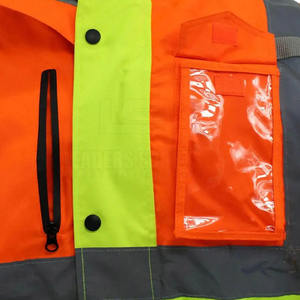 Nouvelle arrivée, veste de sécurité pour homme, service OEM, polyester réfléchissant, certifié CE, respirant, haute visibilité, vêtements de travail, best-seller - Product Image 6