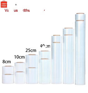 Precio de fábrica Plástico suave calibre 80 calibre 70 Paleta transparente Envoltura elástica, Película elástica a mano fundida Envoltura retráctil F OEM ODM OEM - Product Image 3