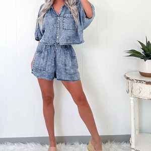 Top Selling Breathable Eco Friendly Cheap Priced Customized Design Women's Plus Size Rhinestone Denim Top For Women - Product Image 4