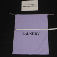 Sac à linge violet 50x40 cm idéal pour les hôtels et pour ranger le linge et les chaussures