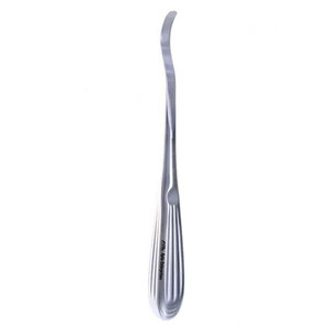 Élévateur périosté Crego Pointe émoussée Légèrement incurvée Lame de 7mm Longueur 19cm Acier inoxydable allemand de haute qualité Utilisation manuelle en clinique - Product Image 6