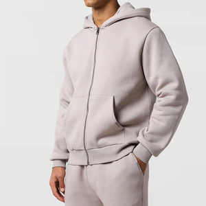 New Style Oversize Men Zipper Tracksuit For Fitness Premium Gym Apparel High Quality Oversize Men Zipper Tracksuit For Fashion - Product Image 4