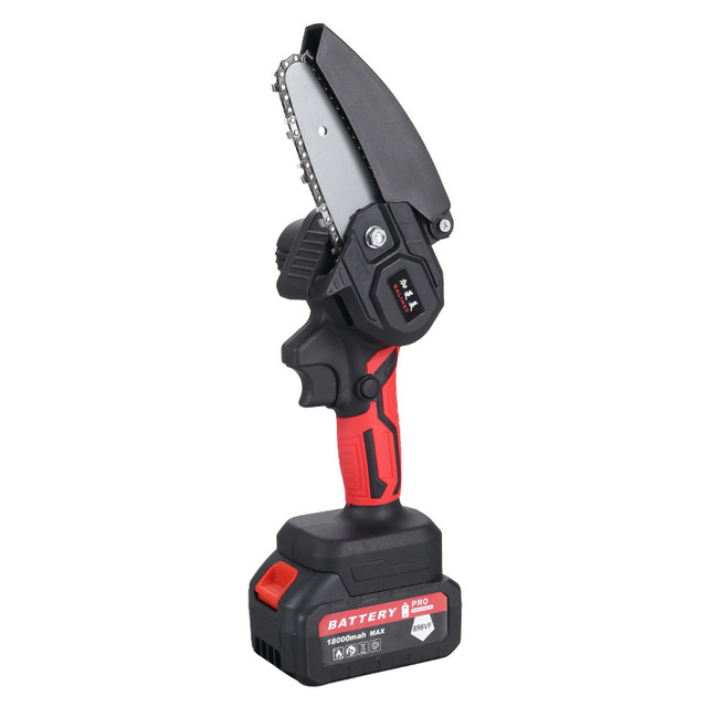 21v Powerful Motor Handheld Mini Brushless Lithium Electric Saw Lithium Electric Chain Saw Cordless