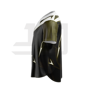 Baseball Short Sleeve Raglan <b>Striped</b> Color Jersey Team Uniform Set 100% Polyester Digital Print Plus Size - Product Image 2