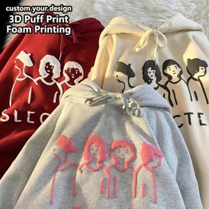 Puff Printing Spiders for Spiders Custom Denims Designs Tears Hoodie Tears Puff Printing Cotton Fleece Hoodie 1:1 Spiders Hoodie - Product Image 6