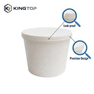 Vaso mezclador de pintura lisa de 300 ml para reparación de carrocerías, vaso mezclador de plástico sin graduación - Product Image 3