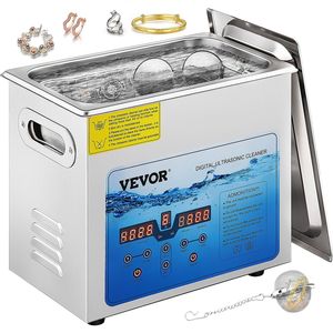 Regolabile 36KHz ~ 40KHz frequenza 3L 110V pulitore ad ultrasuoni per laboratorio Sonic gioielli monete-Timer digitale FCC/CE/RoHS domestico - Product Image 1