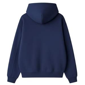 Conjunto Casual de Sudadera con Capucha y Pantalones Deportivos para Hombre, en Algodón Suave, Estilo Urbano, Color Azul Marino, Ropa Deportiva - Product Image 2