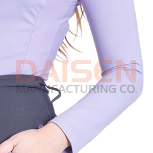 Custom Women Equestrian <b>Base</b> <b>Layer</b> Plus Size Lightweight <b>Long</b> <b>Sleeve</b> Horse Riding Shirt High Quality OEM Supply - Product Image 5