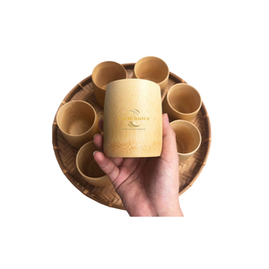 Vaso de Bambú Ecológico Reutilizable, Artículos de Bebida Naturales para una Vida Sostenible - Product Image 4