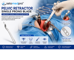 Un ensemble de 9 types d'écarteurs de hanche orthopédique de la hanche Instruments vétérinaires - Product Image 4
