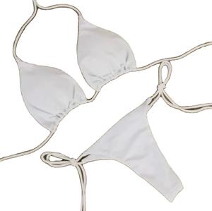 Unisex High Quality Customize Swimmer Bikini Set Bra and Underwear With Customize Logo Beach wear Bikini - Product Image 1