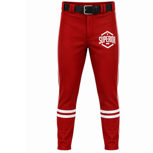 Uniforme de baseball performant conçu avec un tissu polyester respirant, des protections renforcées pour les genoux et une personnalisation de la marque de l'équipe. - Product Image 2