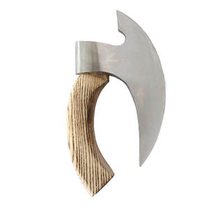 Cuchillo para Pizza de Acero Inoxidable con Mango de Madera para un Corte Preciso de Pizza, Pan y Panes Planos - Personalizable para Chefs - Product Image 1