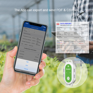 Enregistreur de données de température et d'humidité sans fil étanche IP67 avec surveillance à distance en temps réel via application pour la chaîne du froid et les congélateurs - Product Image 6