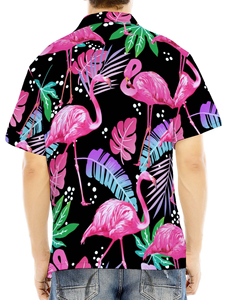 Camisa Hawaiana de Playa con Logotipo Personalizado de Alta Calidad, para Hombre, Talla Grande, Verano, Nueva Moda, Suave y Transpirable, Ropa Urbana - Product Image 5