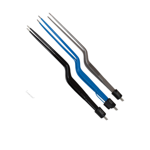 Pinzas Bipolares Eléctricas con Recubrimiento de Cauterización, Mayor Durabilidad, Punta Fina, Reutilizables, Tipo Bayoneta, para Cirugía General, Autoclavables, Clase I, 5 Años - Product Image 1