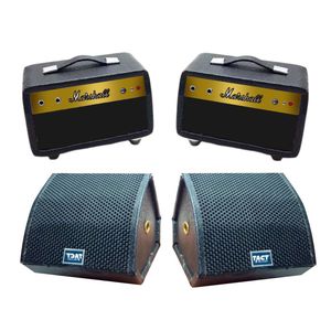 ชุดดนตรีจิ๋ว 1 ชุด ของตกแต่งรูปแบบจิมมี่ เฮนดริกซ์ - Product Image 3