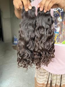 Extensiones de Cabello Humano Remy del Sur de la India, a Granel, con Doble Trama a Máquina, Varios Estilos, Incluyendo Ondas Sueltas, Sedosas y Lisas - Product Image 2