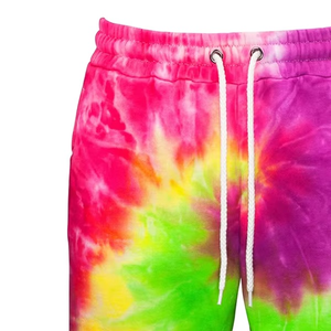 Pantalones Cortos Deportivos Tie Dye para Hombre, Diseño 2026, Coloridos, Casuales, para Fitness, Proveedor OEM ODM - Product Image 5