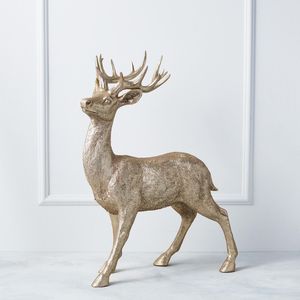 Elegant Metal Reindeer Table Centerpiece Ornament For Luxury Dining Table Decoration Winter Holiday Party Display - Product Image 5